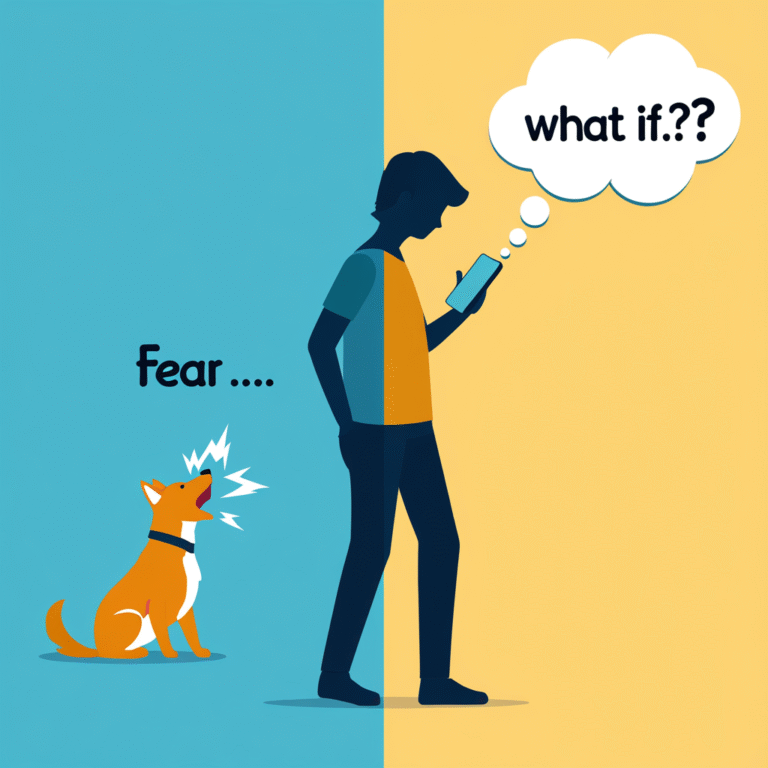 Ansiedad vs. Miedo: Dos Sistemas Diferentes